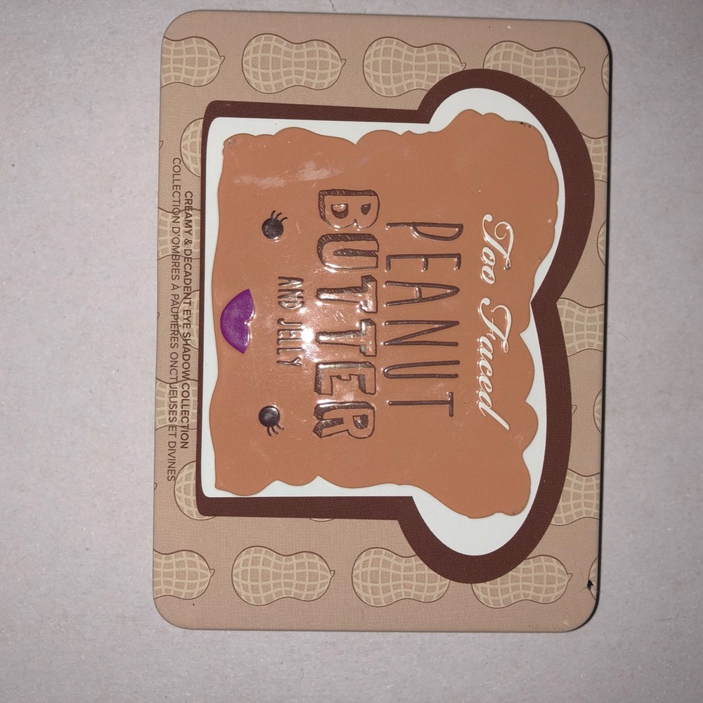 too faced peanut butter & jelly palette